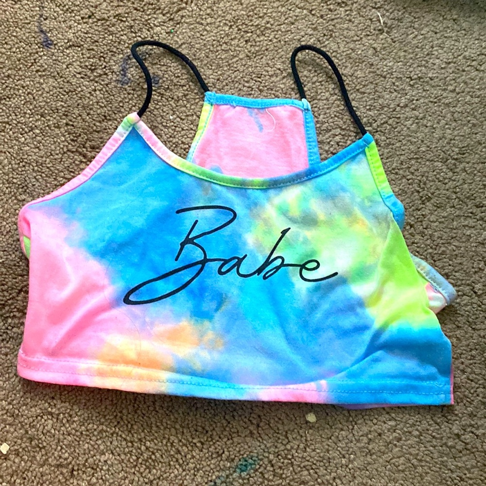 tye dye matching set